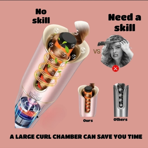 Automatic hair curler - Picture 5 of 7